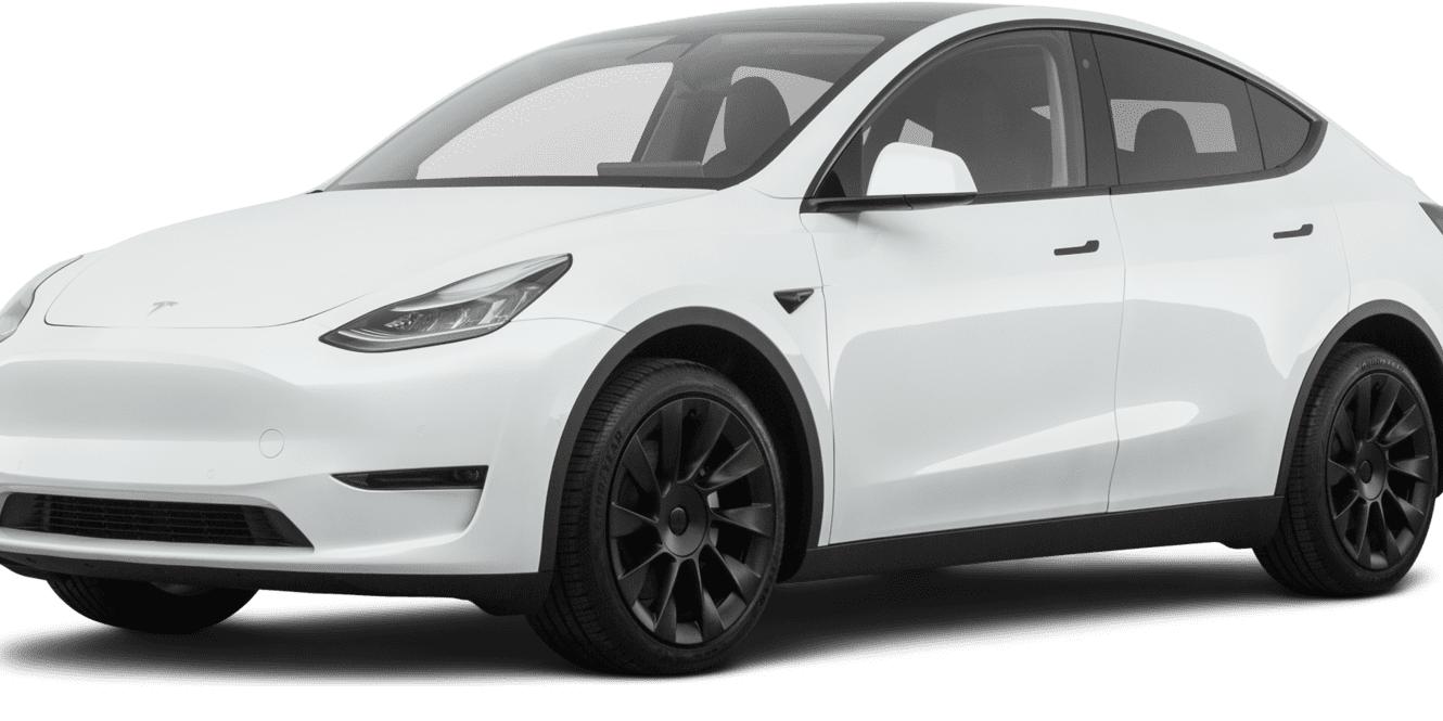 TESLA MODEL Y 2020 5YJYGDEE8LF028273 image